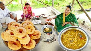 আজ বাড়িতে সবথেকে সহজ পদ্ধতিতে ঢাকাই পরোটা বানালাম সাথে স্পেশাল ঘুগনি  dhakai porota [upl. by Drexler]