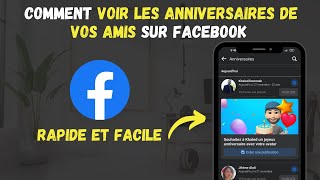 ✅ Comment Voir Les Anniversaires de Vos Amis Sur Facebook 2022 [upl. by Whitson515]