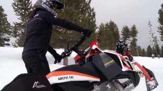 Learning Backcountry Basics with Pro Snowmobiler Amber Holt [upl. by Halueb891]