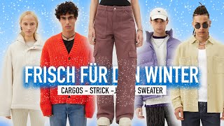 WINTER Klamotten frisch machen 🥶 oversize Pullover Wide leg Cargojeans Pufferjacket usw  bhpdao [upl. by Ahseined]