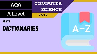 30 AQA A Level 7517 SLR4  427 Dictionaries [upl. by Emeric]