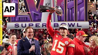 Kansas City Chiefs QB Parick Mahomes named Super Bowl MVP [upl. by Ensoll692]