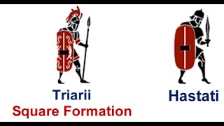 Total War Rome II 1vs1 Hastati vs Triarii REMATCH [upl. by Rekab]