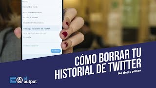 Cómo borrar el historial de Twitter [upl. by Radnaskela335]