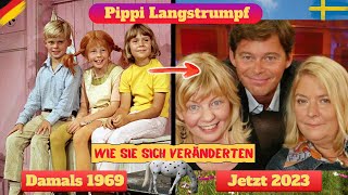 👧 Pippi Langstrumpf 19691970 🎠 Alle Schauspieler Damals amp Heute 2023 [upl. by Ahtnams690]