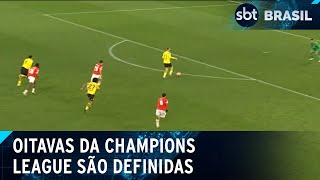 Últimas duas vagas das quartas de final da Champions League são definidas  SBT Brasil 130324 [upl. by Wendi791]