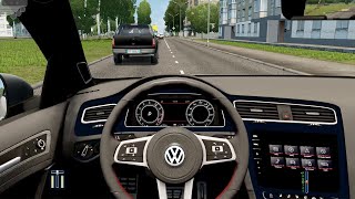 City Car Driving  Volkswagen Golf 75 GTI  Street Racing [upl. by Leopoldine]