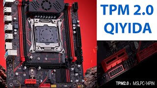 Noticias TPM Myconst y QIYIDA X99 H9S TPM 20 Compatible con Windows 11 [upl. by Prader]