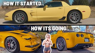 COMPLETE C5 Z06 BUILD COST BREAKDOWN  I WAS SHOCKED  PLUS WHATS COMING NEXT [upl. by Enirehtahc42]