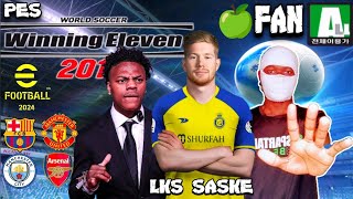 winning eleven 2012 mod 2024  PES 2012 MOD 2024  🍏 FAN [upl. by Doy]