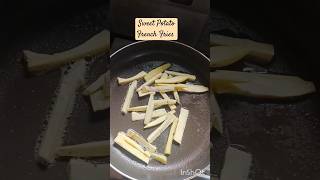 Sweet Potato French Fries🍟fries frenchfries sweetpotato healthysnacks healthyrecipes food [upl. by Anirec627]