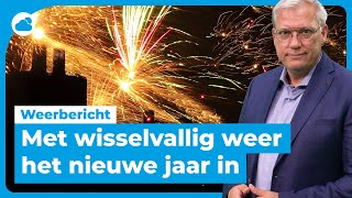 Weerbericht oudejaarsdag brengt wisselvallig weer [upl. by Steele]