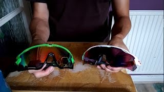 Fake Oakley Jawbreaker V Genuine Oakley Radar EV [upl. by Leina]