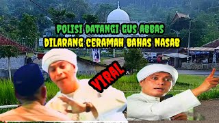 polisi melarang Gus Abbas ceramah bahas nasab viralvideo nasab [upl. by Nylimaj]