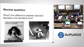 Computational Statistics I  SciPy 2015 Tutorial  Allen Downey [upl. by Peale]