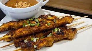 BROCHETTE DE POULET  SAUCE SATAY [upl. by Janeta794]