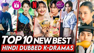 Top 10 New Korean Drama in Hindi Dubbed  Netflix  Jio Cinema  Amazon Mini Tv [upl. by Ribal]