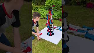 BIG fun with the Giant Leaning Tower Game 🗼 Product code🔎 234394 smythstoys gamenight towergame [upl. by Savihc]