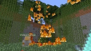 Minecraft Xbox  Kryptic Kingdom  Forest Fire  Part 8 [upl. by Yanrahs]