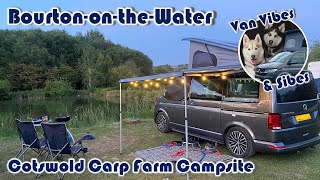 BourtonontheWater  Cotswold Carp Farm Campsite [upl. by Ilenay]