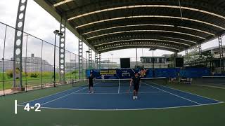 Impact Tennis Academy Stephen KoonJemma vs Faroh Gary [upl. by Nelyaw]