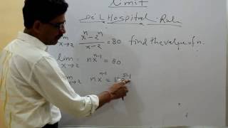 LHospitals Rule or LHôpitals rule To Solve Indeterminate Forms limit questions [upl. by Lancelot]