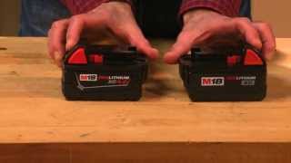 We Tried It Milwaukee Tool Higher Amp Hour Batteries [upl. by Ingmar]