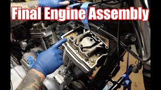 Engine Assembly Part 6 FINAL Breathers Rocker Box Ignition and Intake Manifold [upl. by Lleruj]