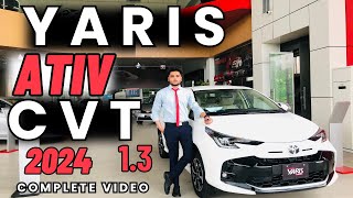 TOYOTA YARIS 13 ATIV CVT 2024 FACELIFT Detailed videoyaris2024 yarisfacelift yaris13 toyota [upl. by Evanthe]