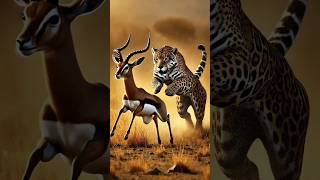 Epic Battle Jaguar vs Antelope  Wild Savannah Chase in 4K jaguar antelopes 4KWildlife [upl. by Firehs]