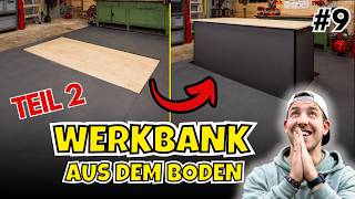 PLATZWUNDER Werkbank fährt aus dem Boden  Teil 2  Tobi’s Handcraft  Die Garagenwerkstatt 9 [upl. by Htebazileyram]