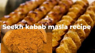 Authentic Seekh Kabab Masala Recipe  Spicy amp Flavorful [upl. by Llertniuq]