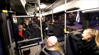 Flashmob på buss Eskilstuna [upl. by Reggy]