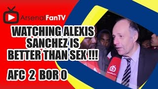 Watching Alexis Sanchez Is Better Than Sex   Arsenal 2 Borussia Dortmund 0 [upl. by Nosa]