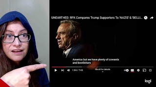 RFK jr explains how fascism grew with Trump and thinks MAGA are Belligerent Idiots [upl. by Anifur]