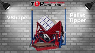 Pallet Tipper quotVShape 120°quot BEST SELLER [upl. by Gombosi]