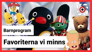 Nostalgi Quiz – barnprogram vi minns med facit [upl. by Yarg]