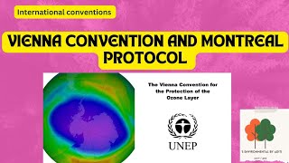 Vienna convention and Montreal protocol  Environmental conventions [upl. by Nolyd152]