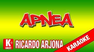 🎤 Karaoke APNEA Ricardo Arjona karaokelatino ricardoarjona [upl. by Ahsihat]