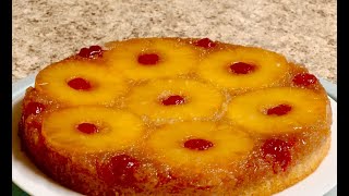 How to Make a Delicious UpsideDown Pineapple Cake from Scratch [upl. by Nickelsen]