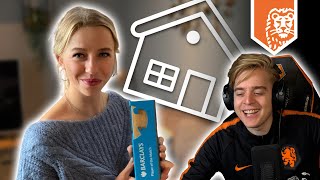 INSIDE🏠  HOE WOONT JACKIE GROENEN IN MANCHESTER⚽ ft MATTHY [upl. by Sumedocin767]