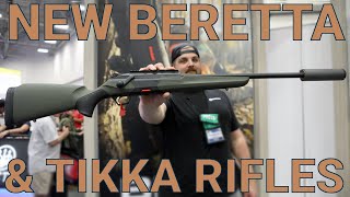 New Beretta BRX1 amp Tikka Rifles at NRAAM 2024 [upl. by Weisman44]