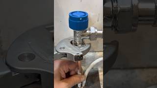 New radiator valve 8mm to 15mm asmr subscribe howto diy youtubeshorts plumbing asmrsounds [upl. by Orsa]