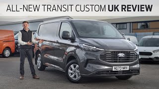 BRAND NEW Transit Custom Full UK Review 2023  2024 [upl. by Malkah]