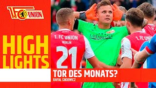 903 WAHNSINN Rafal Gikiewicz ist für das Tor des Monats nominiert  1 FC Union Berlin [upl. by Destinee]