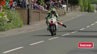 Isle Of Man TT 2017  Best Bike Saves And Crashes [upl. by Eeryt]