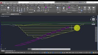 Create Section by Autocad Land Destop 5To Create a Section Line AutoCAD [upl. by Wadlinger]