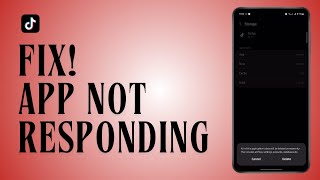 How to Fix TikTok App Not Working [upl. by Nonac]