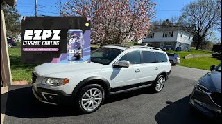 ethoscarcare EZ PZ Ceramic Coating Wash Clay Polish amp Ceramic Coating using Ethos EZ PZ [upl. by Arikal]