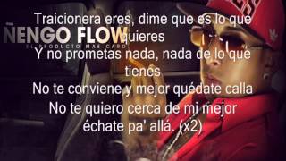 Traicionera Ñengo flow con letra [upl. by Ahsele176]